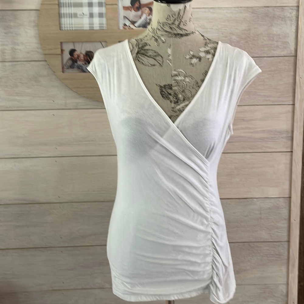 Ann Taylor White Top S